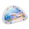 Inflatable tummy time baby water play mat