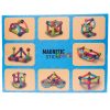 64pc Magnetic Sticks