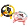 RADIONICS Simulated Steering Wheel Pretend Play Electric Steering Driving Wheel Sound Light Education Kids Toy