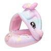 Inflatable Baby Swim Float with Canopy