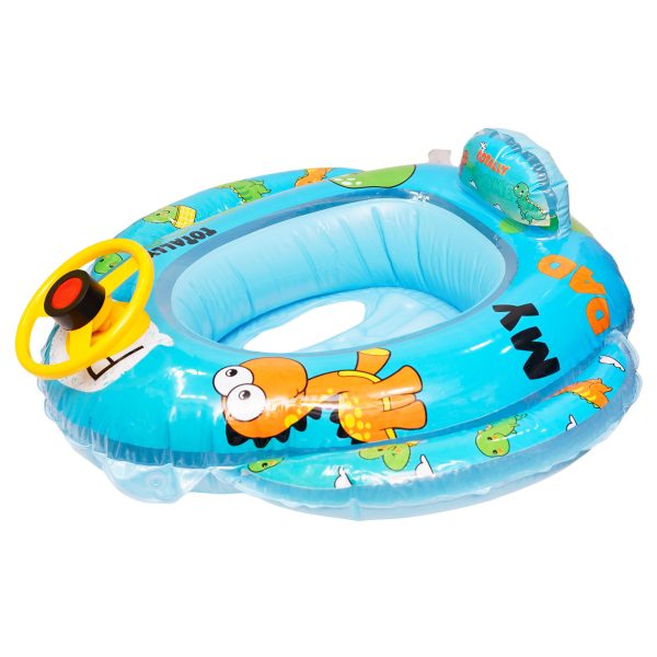Inflatable Baby Swim Float with Steering Wheel
