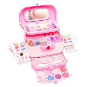 Kids Makeup Vanity Beauty Set with Storage Case