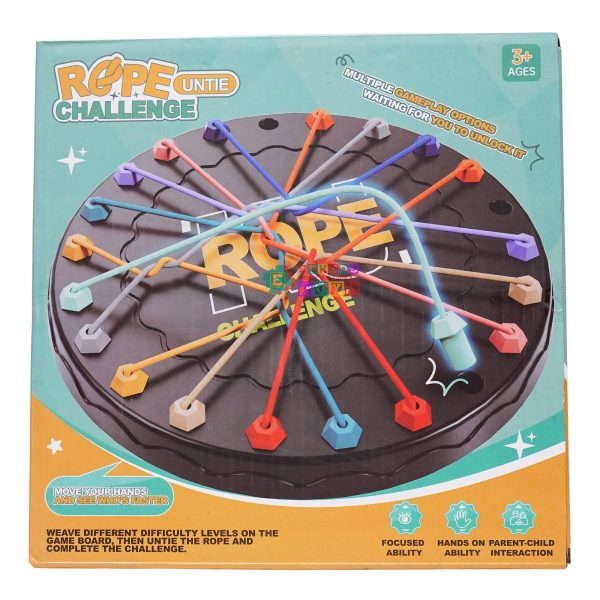 Rope Untie Challenge Board Game