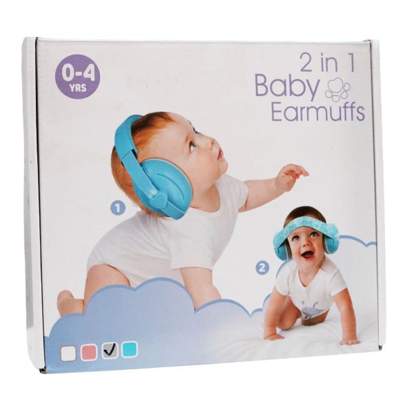 2-in-1 Baby Earmuffs (0–4 Years)